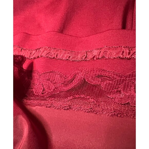 Trina Turk wine red bell sleeve knit dress size M/L NWT - Picture 9 of 12